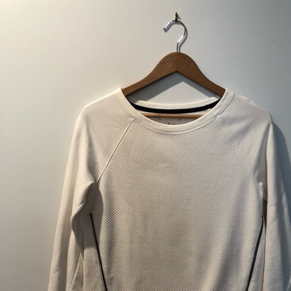 LOU & GREY White Tunic with Side Zippers - Picture 1 of 3